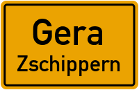 Straßenverzeichnis Gera Zschippern