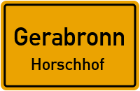 Horschhof in GerabronnHorschhof