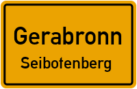 Brühlstraße in GerabronnSeibotenberg