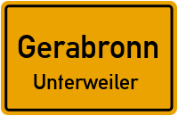 Straßenverzeichnis Gerabronn Unterweiler