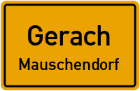 Straßenverzeichnis Gerach Mauschendorf