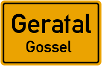Schreibergasse in 99330 Geratal (Gossel)