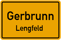 Alte Landstraße in GerbrunnLengfeld