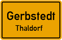 Straßenverzeichnis Gerbstedt Thaldorf