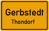 Straßenverzeichnis Gerbstedt Thondorf