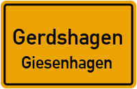 Triftstraße in GerdshagenGiesenhagen