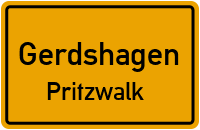 Bergstraße in GerdshagenPritzwalk