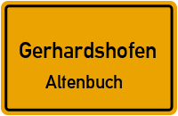 Straßenverzeichnis Gerhardshofen Altenbuch