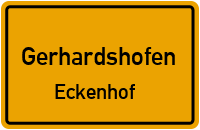 Straßenverzeichnis Gerhardshofen Eckenhof