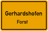 Straßenverzeichnis Gerhardshofen Forst