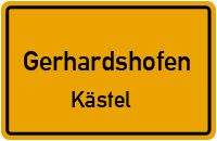 Straßenverzeichnis Gerhardshofen Kästel