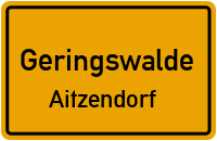 Straßen in Geringswalde Aitzendorf