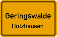 Straßen in Geringswalde Holzhausen