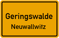 Straßen in Geringswalde Neuwallwitz