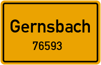 76593 Gernsbach