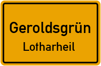 Straßenverzeichnis Geroldsgrün Lotharheil
