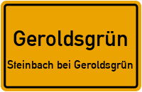 Stebener Straße in GeroldsgrünSteinbach bei Geroldsgrün