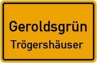 Kirchweg in GeroldsgrünTrögershäuser