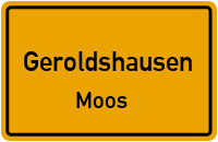 Sonnenstraße in GeroldshausenMoos