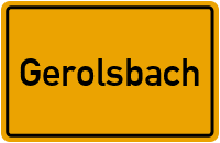 Gerolsbach in Bayern