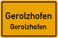 Scherenbergstraße in GerolzhofenGerolzhofen