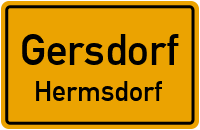 Hauptstraße in GersdorfHermsdorf