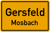 Mosbach in 36129 Gersfeld (Mosbach)