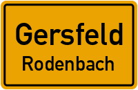 Rodenbach in 36129 Gersfeld (Rodenbach)