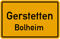 Südlicher Grenzweg in GerstettenBolheim