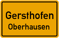 Porschestraße in GersthofenOberhausen