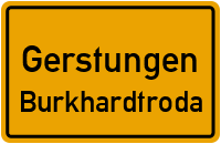 Ellerstraße in GerstungenBurkhardtroda