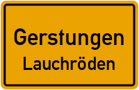 Schreinersgasse in 99834 Gerstungen (Lauchröden)