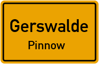 Ort Pinnow in GerswaldePinnow