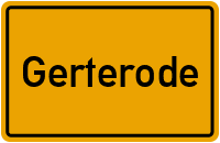 Gerterode in Thüringen