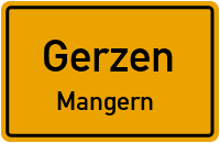 Schloßparkstraße in GerzenMangern