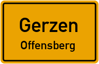 Offensberg in GerzenOffensberg