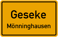 Geseker Straße in 59590 Geseke (Mönninghausen)
