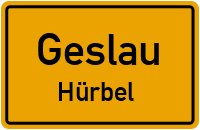 Straßenverzeichnis Geslau Hürbel