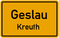 Straßen in Geslau Kreuth