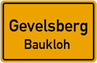 Asker Straße in GevelsbergBaukloh