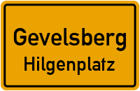 Alter Hohlweg in GevelsbergHilgenplatz