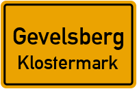 Nelkenstraße in GevelsbergKlostermark
