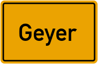 City Sign Geyer