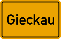 City Sign Gieckau