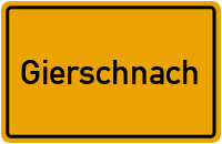 City Sign Gierschnach