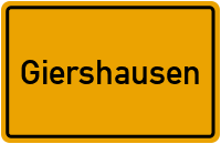 Raiffeisenstraße in Giershausen