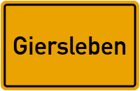 Giersleben in Sachsen-Anhalt