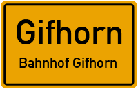 Nordhoffstraße in GifhornBahnhof Gifhorn