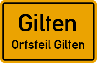Humberger Landsweg in GiltenOrtsteil Gilten