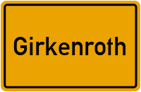 City Sign Girkenroth